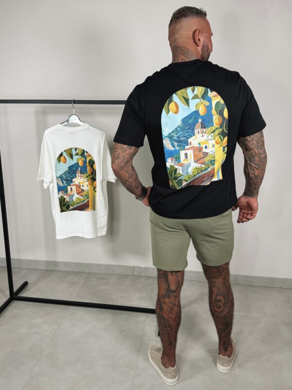 POSITANO TEE - black