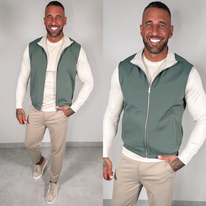 Reversible Bodywarmer - Green