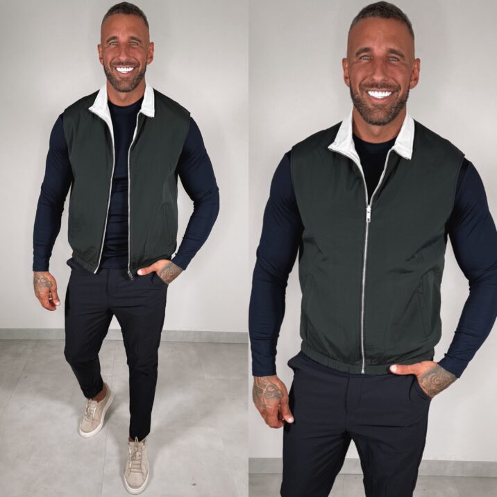 Reversible Bodywarmer - Navy