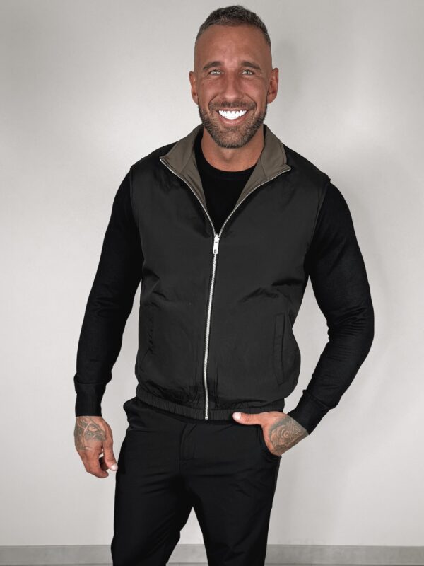 Reversible Bodywarmer - Black