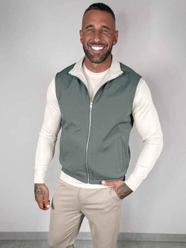 Reversible Bodywarmer - Green