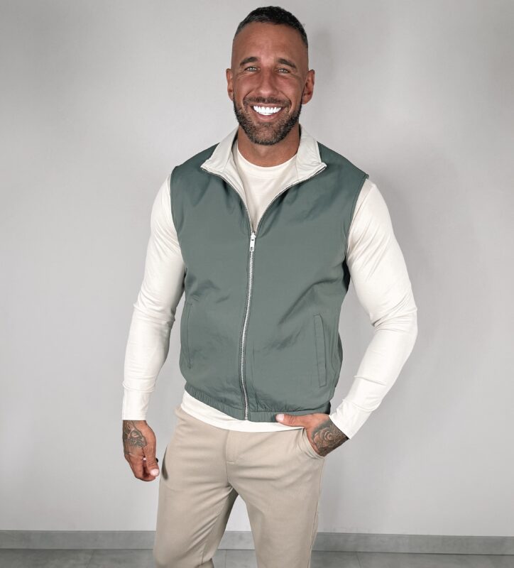 Reversible Bodywarmer - Green