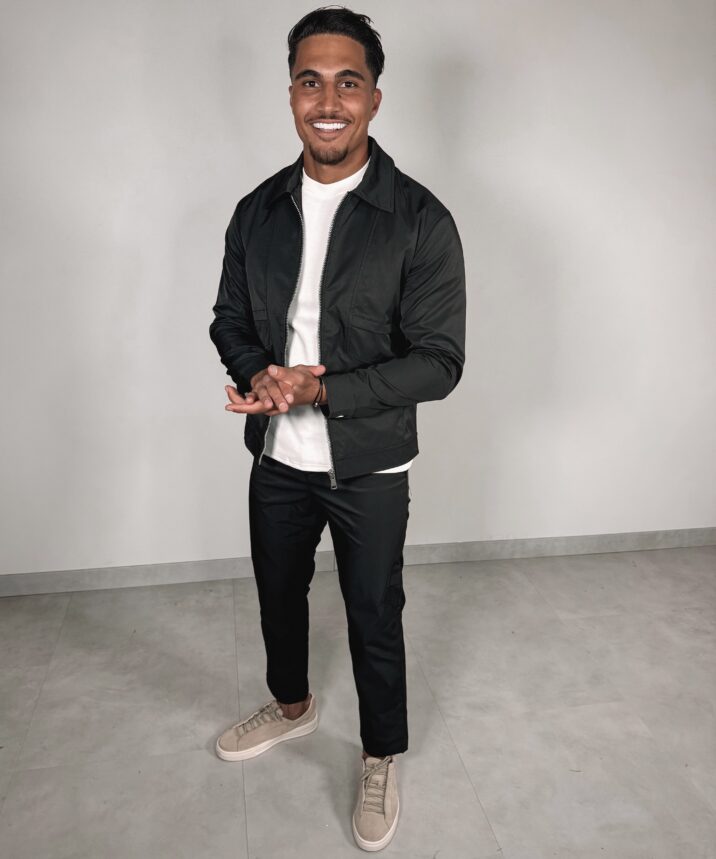 THE CARGO SUIT - black