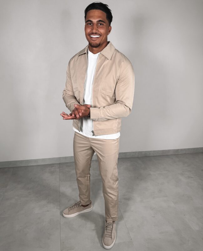 THE CARGO SUIT - beige