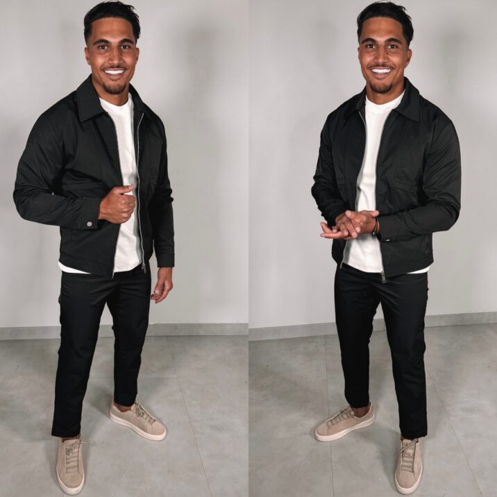 THE CARGO SUIT - black