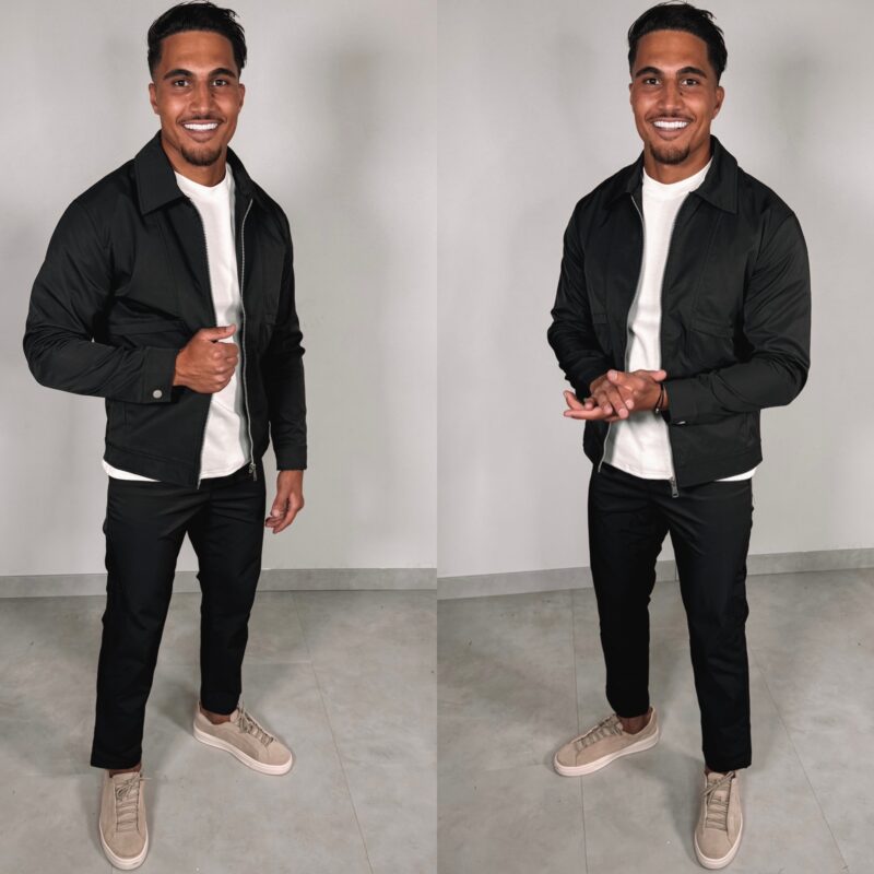 THE CARGO SUIT - black