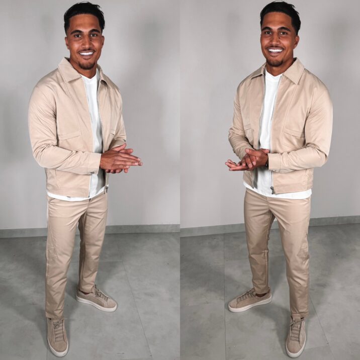 THE CARGO SUIT - beige