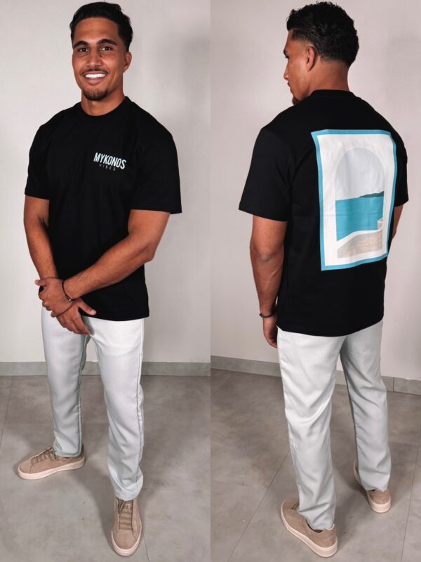MYKONOS TEE - black
