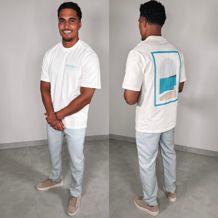 MYKONOS TEE - white