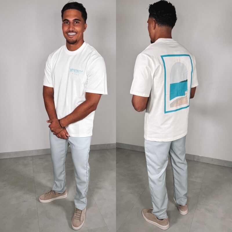 MYKONOS TEE - white