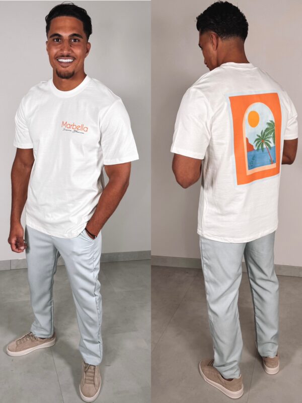 MARBELLA TEE - white