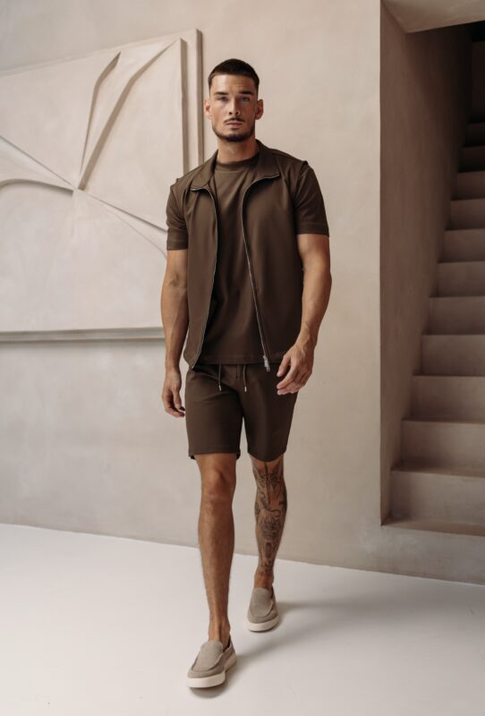 Summer Gilet Tech Set - Choco