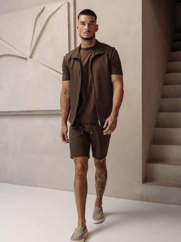 Summer Gilet Tech Set - Choco