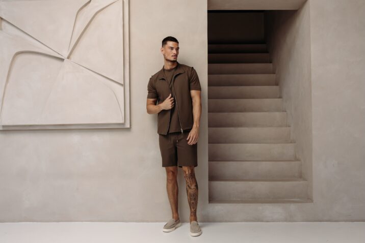 Summer Gilet Tech Set - Choco