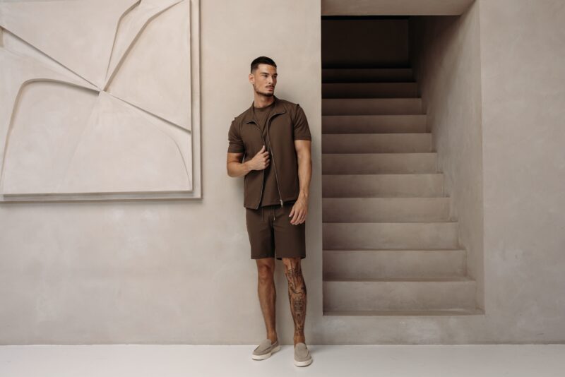 Summer Gilet Tech Set - Choco