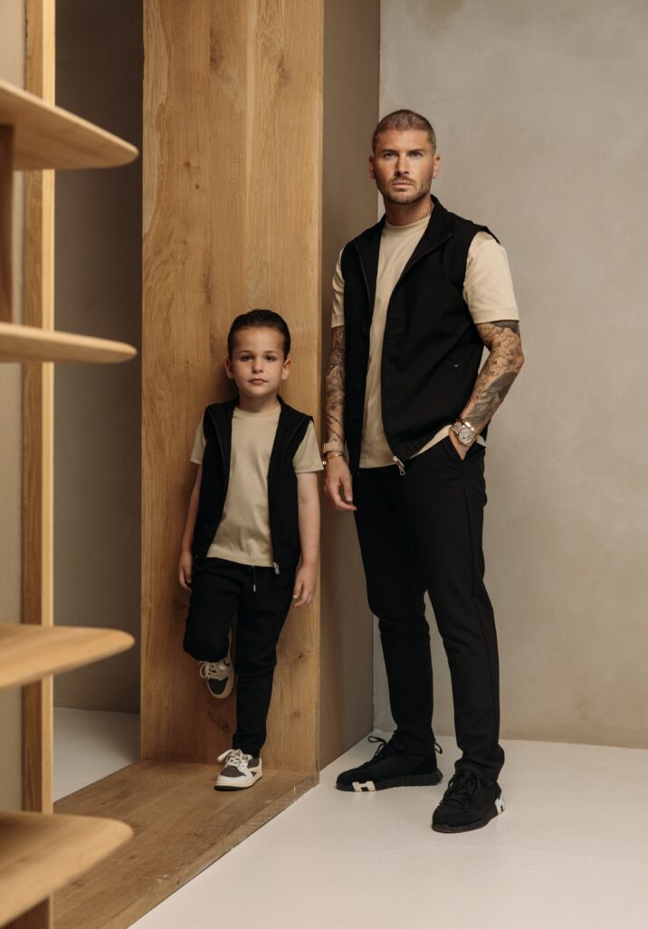 Premium Tech Gilet - Black