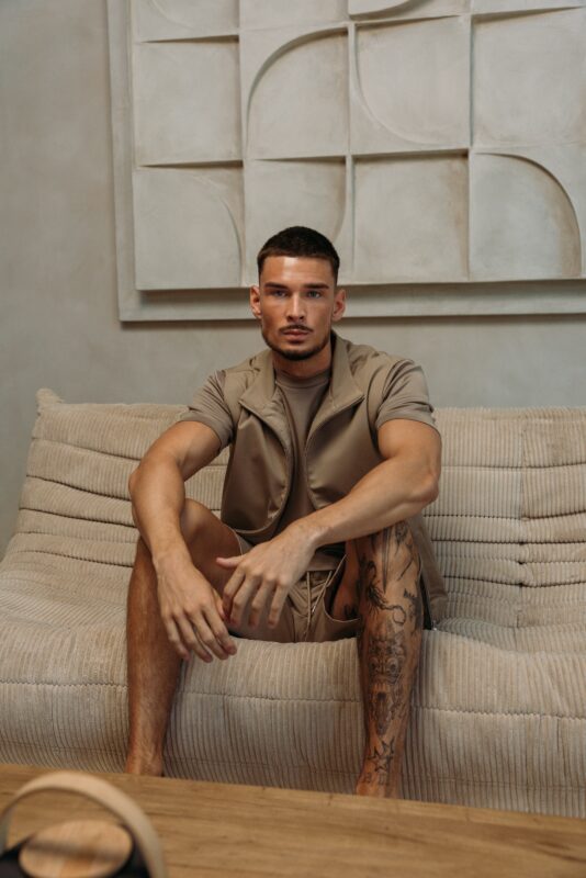 Premium Tech Short - Taupe