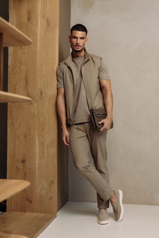 Smart Tech Pantalon - Taupe