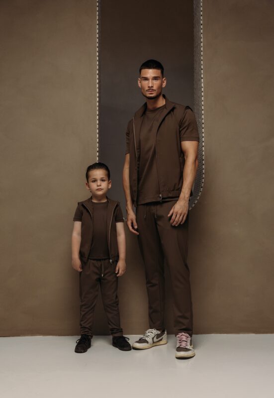 Manilo Kids - Premium Tech Gilet – Choco