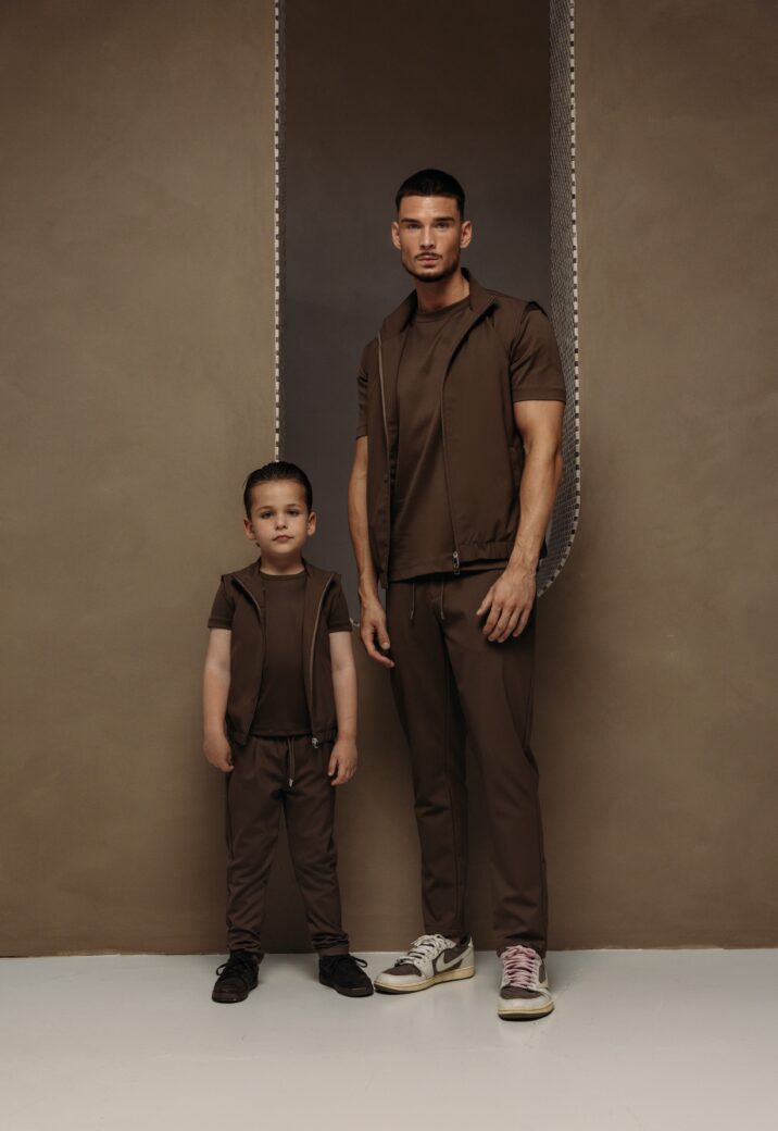 Manilo Kids - Premium Tech Gilet – Choco
