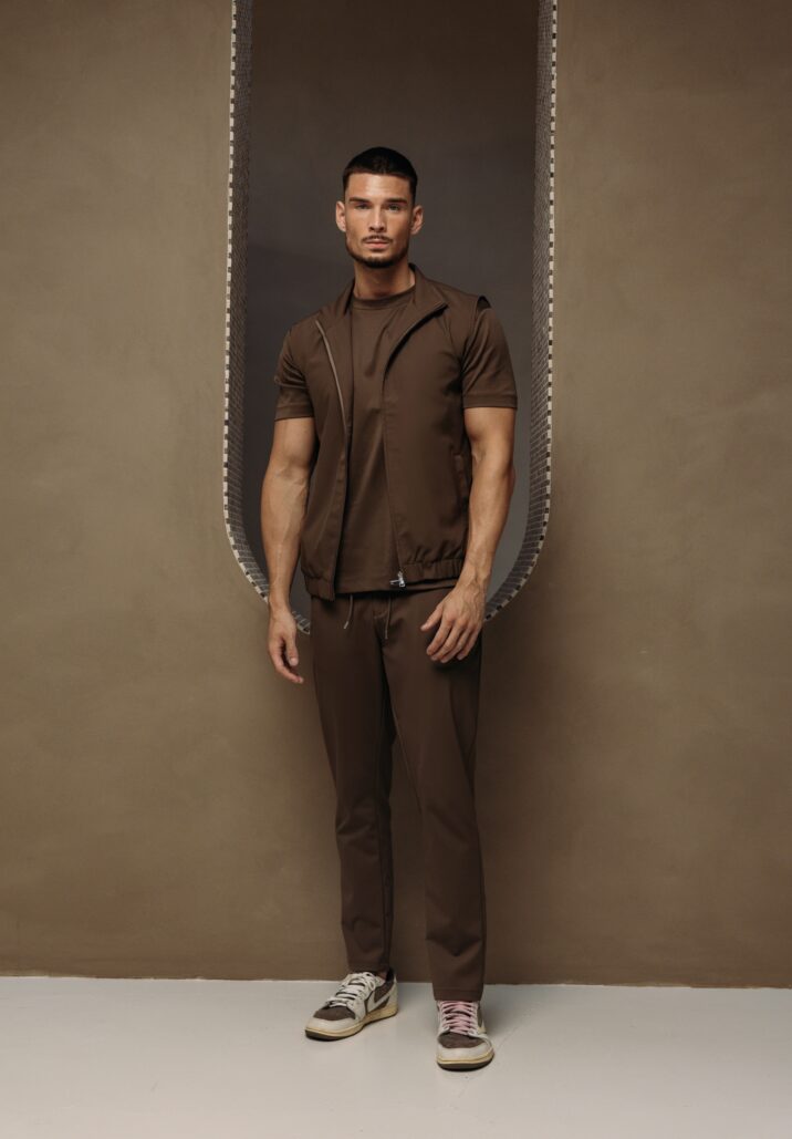Premium Tech Gilet - Choco