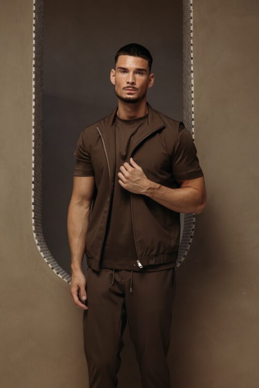 Premium Tech Gilet - Choco
