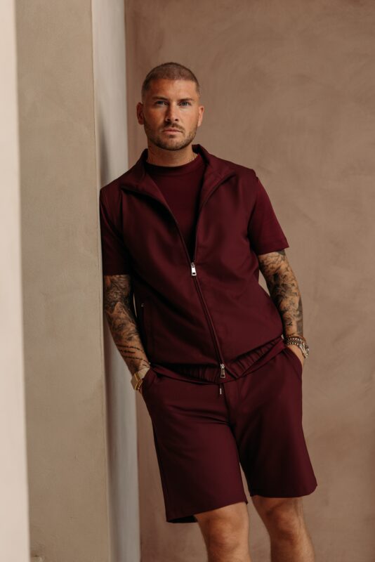 Premium Tech Short - Bordeaux