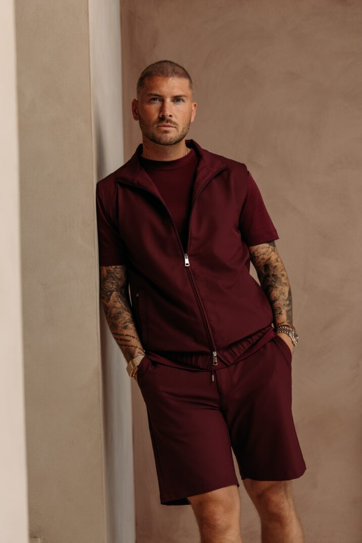 Premium Tech Short - Bordeaux