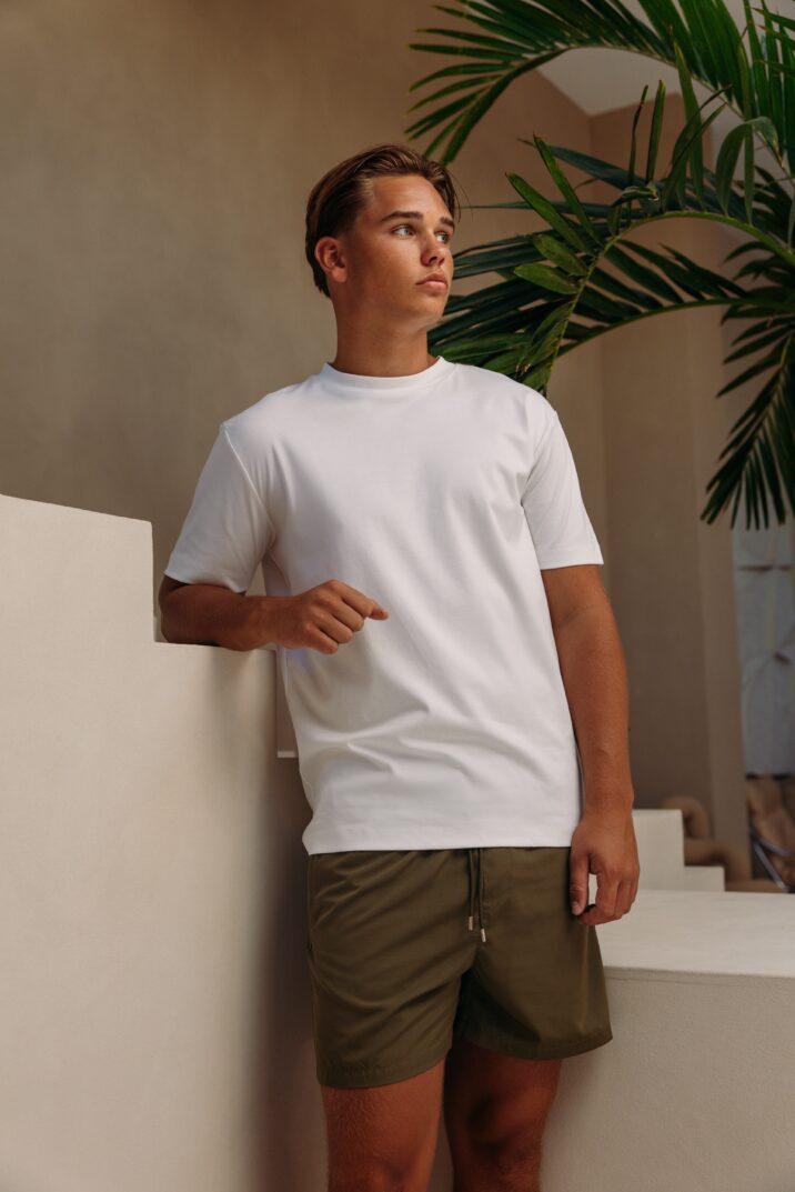 Smart Glans Swim Shorts - Khaki