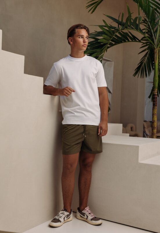 Smart Glans Swim Shorts - Khaki