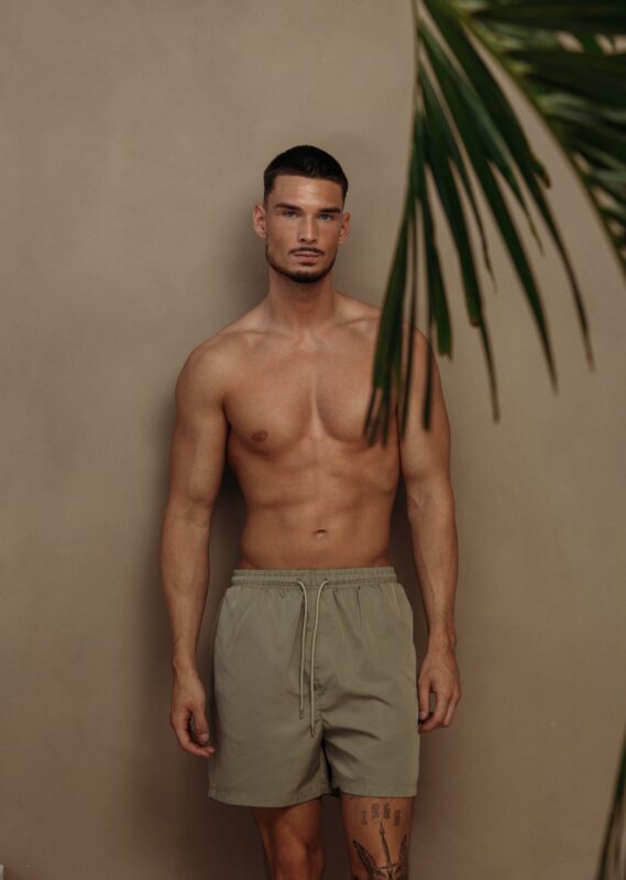 Smart Glans Swim Shorts - Light Green