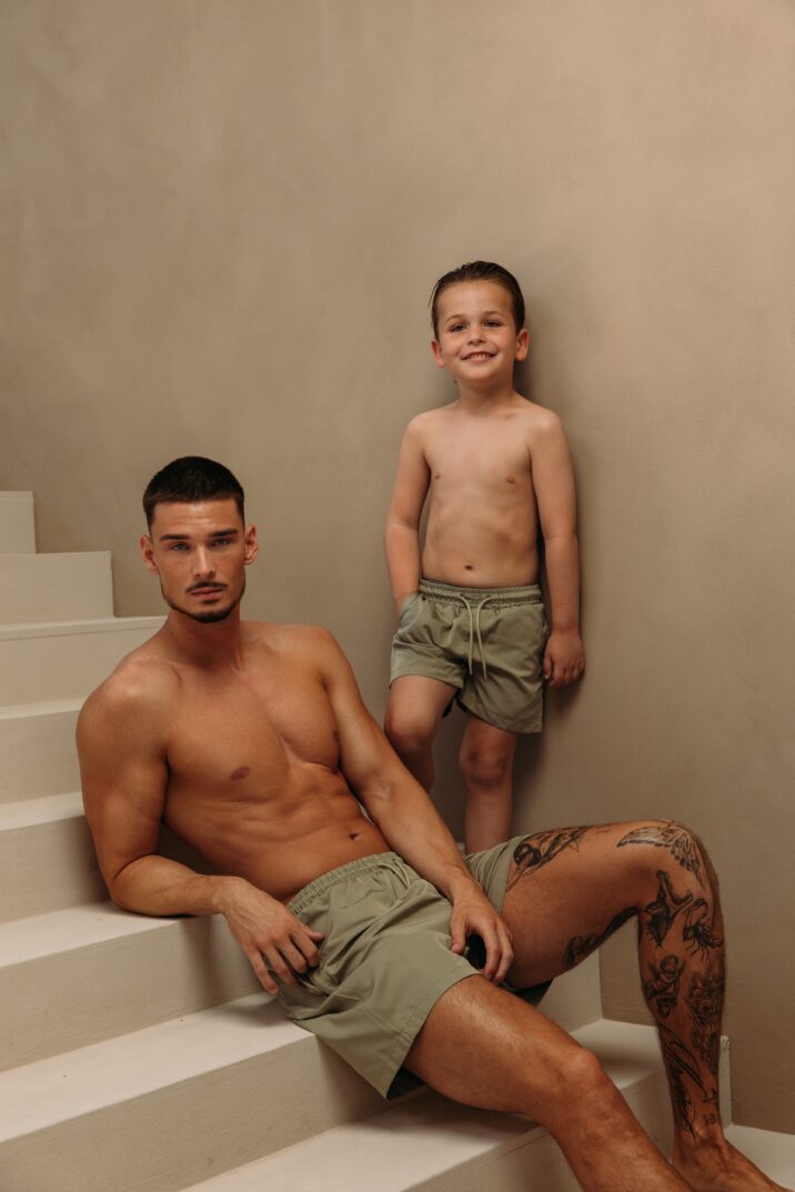 Smart Glans Swim Shorts - Light Green