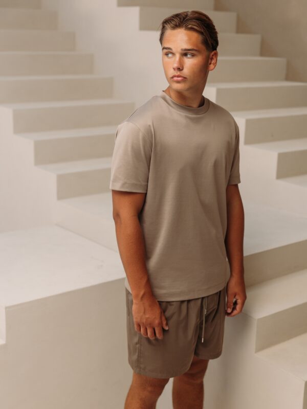 Facetune_02-07-2026-10-34-20 Smart Glans Swim Shorts - Taupe