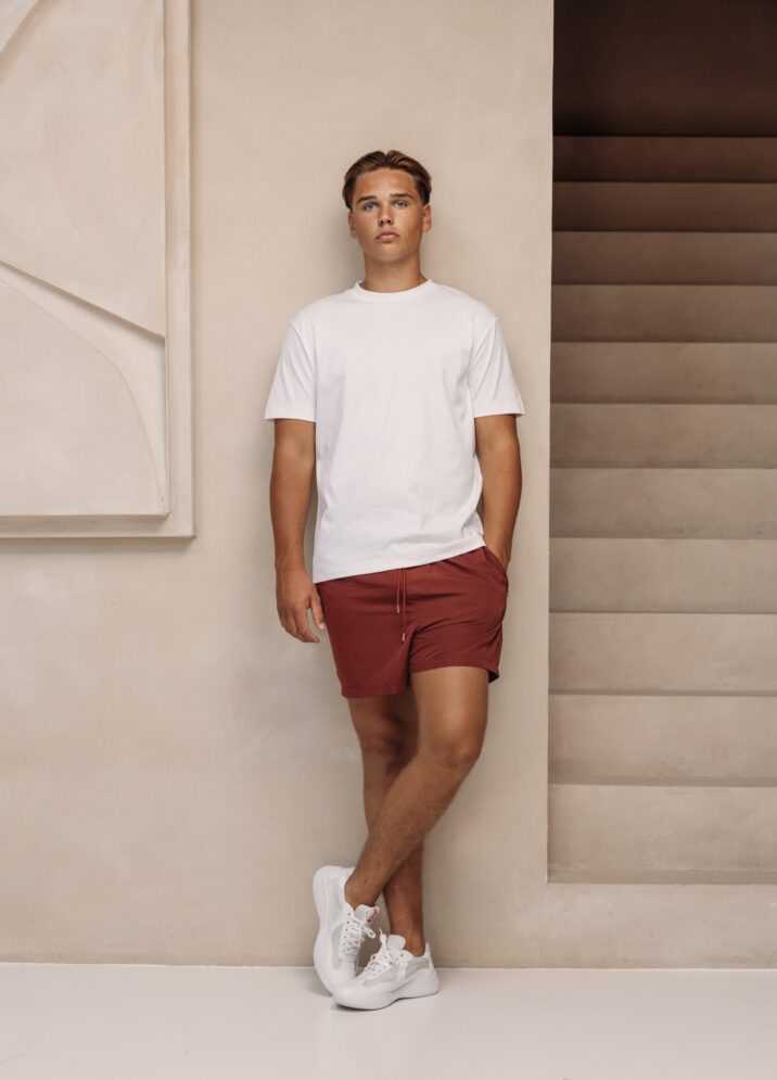 Smart Glans Swim Shorts - Bordeaux