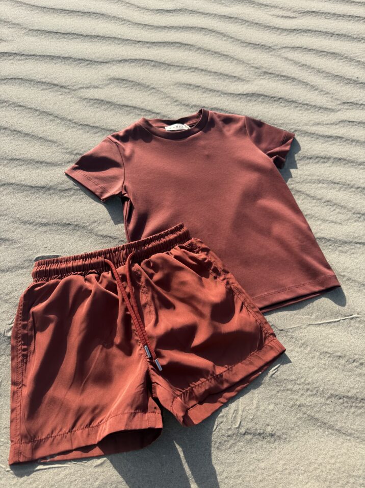 Manilo Kids - Smart Glans Swim Shorts - Rusty Red