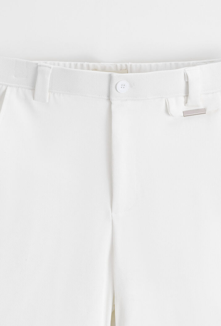 Stretch Chino Short - white
