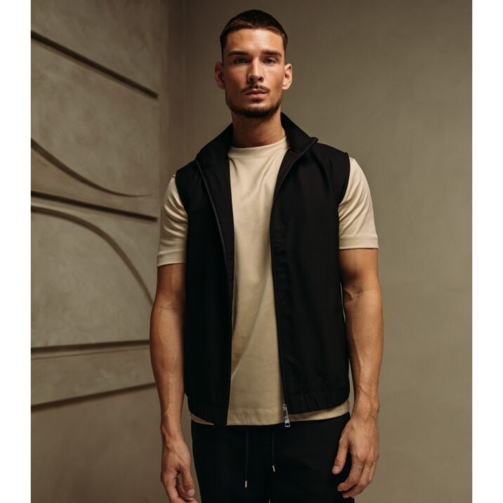 Premium Tech Gilet - Black