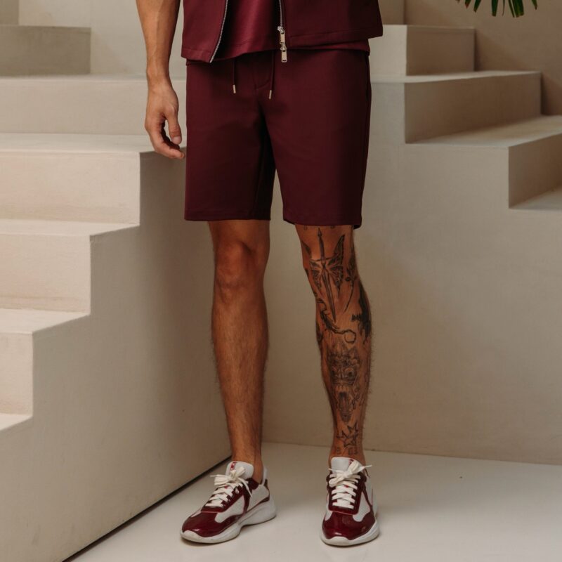 Premium Tech Short - Bordeaux