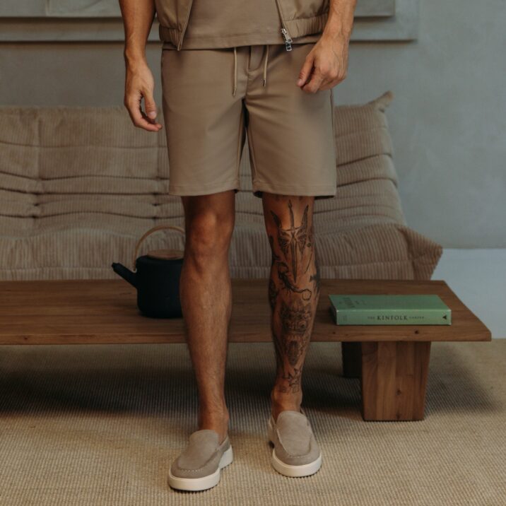 Premium Tech Short - Taupe