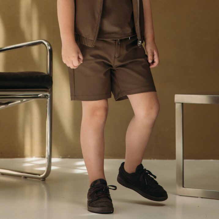 Manilo Kids - Premium Tech Short – Choco