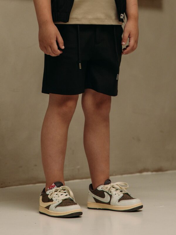 Manilo Kids - Premium Tech Short – Black