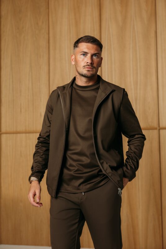 Premium Tech Gilet - Choco
