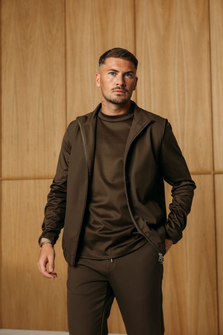 Premium Tech Gilet - Choco