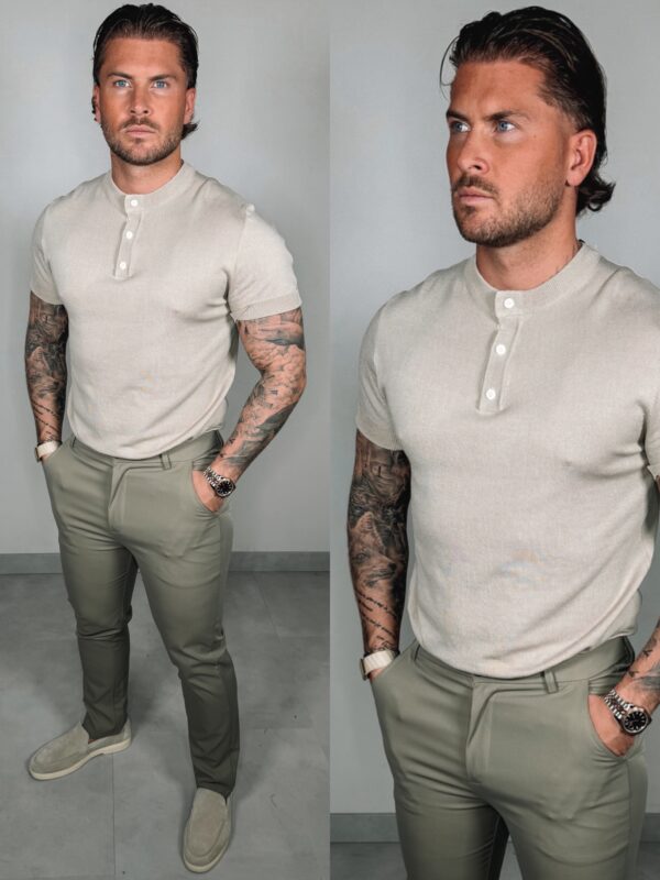 Button Shirt - Beige