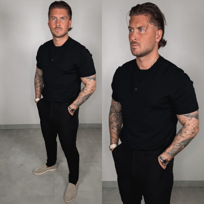 Button Shirt - Black