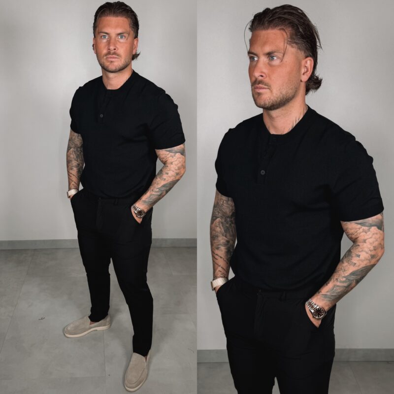 Button Shirt - Black