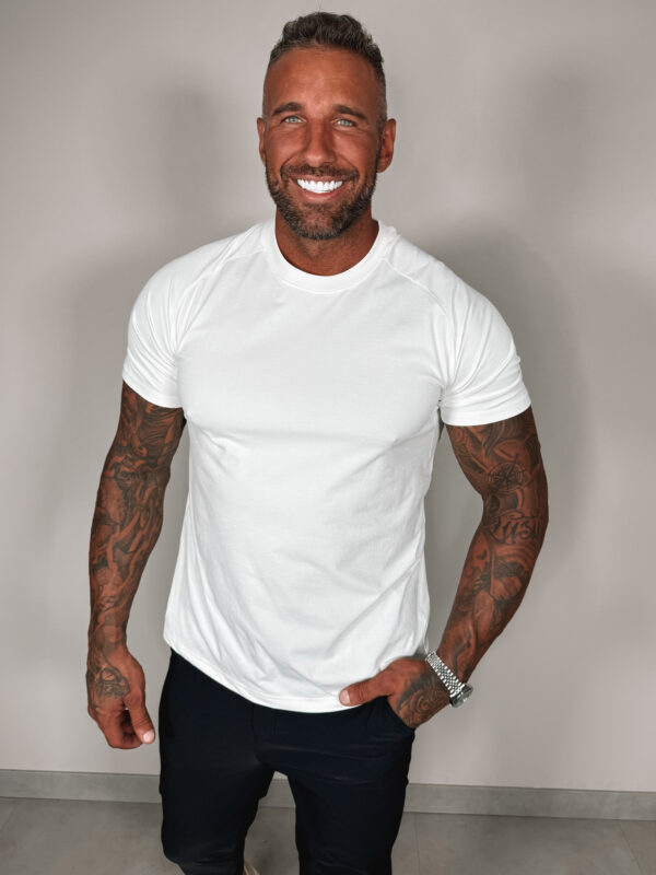 Relaxed Basic Tee - White