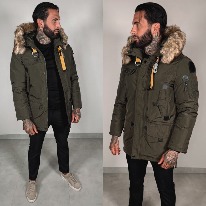 Inspired Winterjacket - Khaki