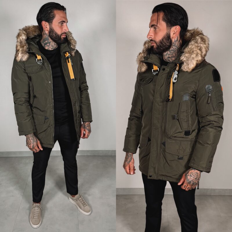 Inspired Winterjacket - Khaki