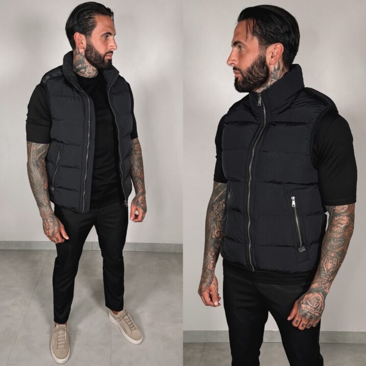 Padded Bodywarmer - black